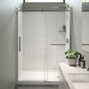 Maax Halo Pro 56 ½-59 x 78 ¾ in 8 mm Sliding Shower Door