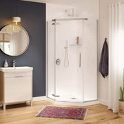 Maax Hana Neo-angle 38 x 38 x 75 in 8mm Pivot Shower Door for Corner Installation