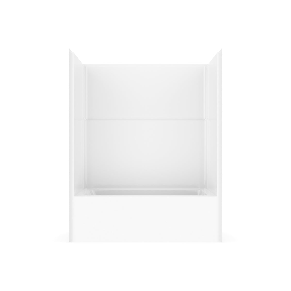 Maax Icon TS6030 AcrylX Alcove One-Piece Tub Shower in White - image 7