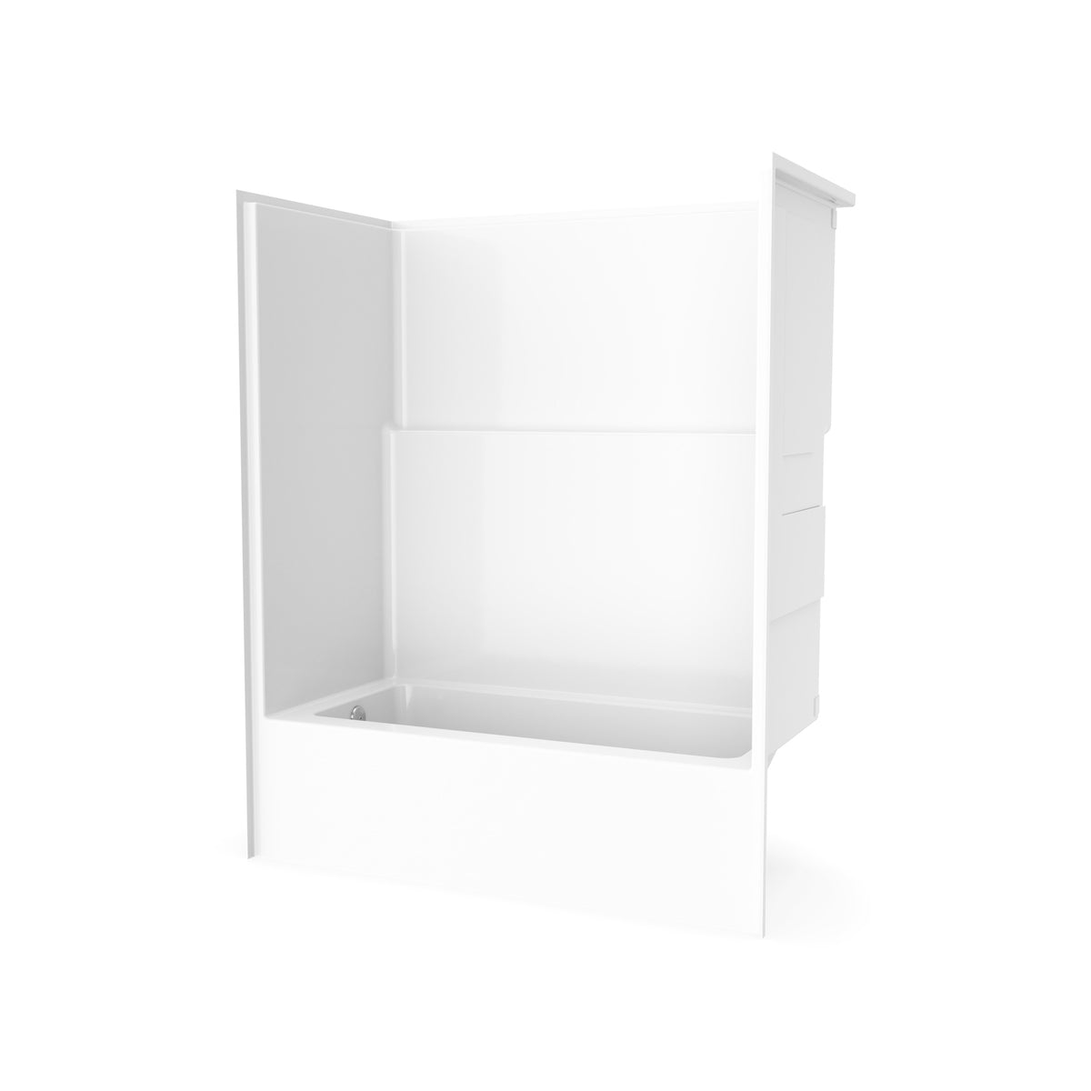 Maax Icon TS6032 AcrylX Alcove One-Piece Tub Shower in White - image 4