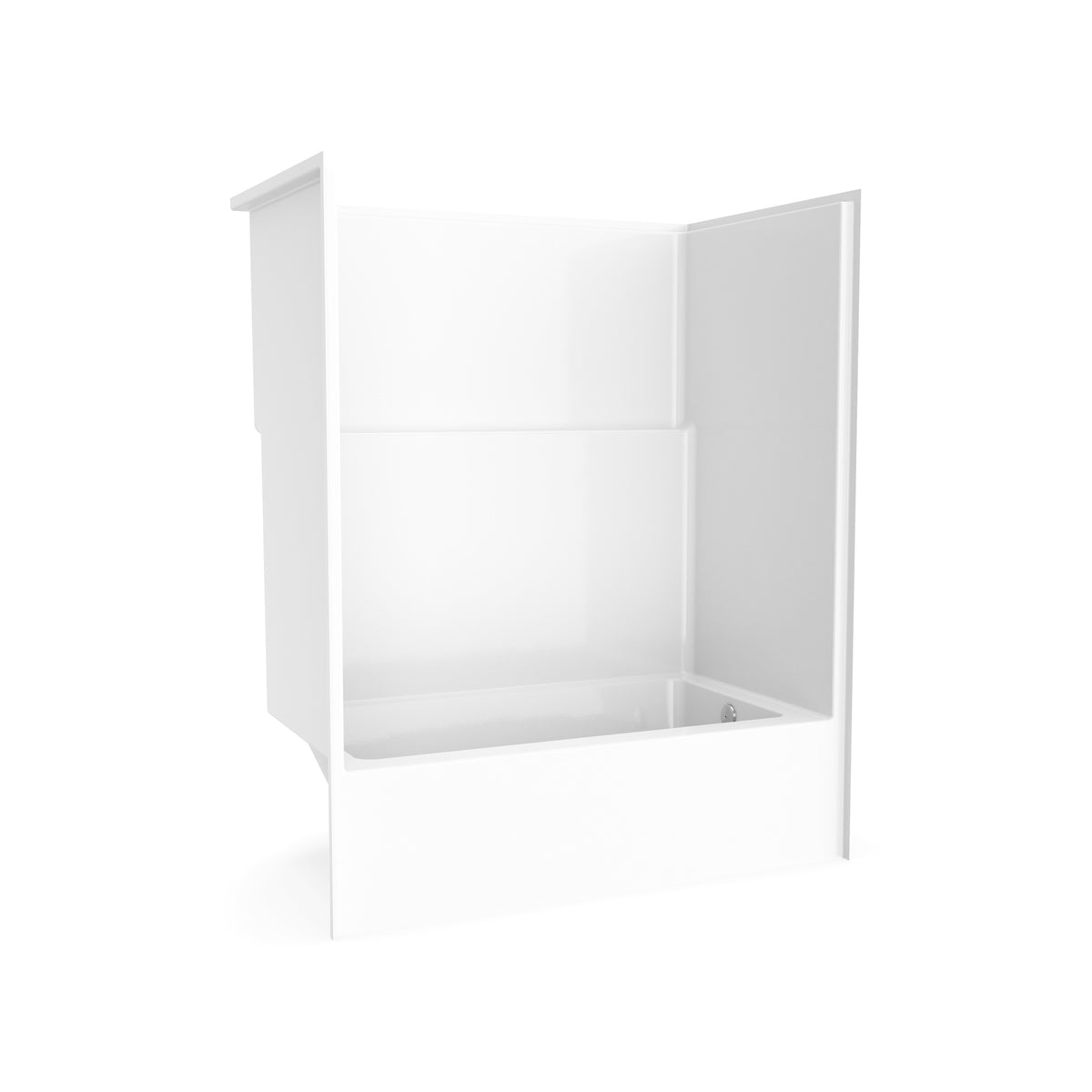 Maax Icon TS6036X AFR Acrylx Alcove One-Piece Tub Shower in White - image 9