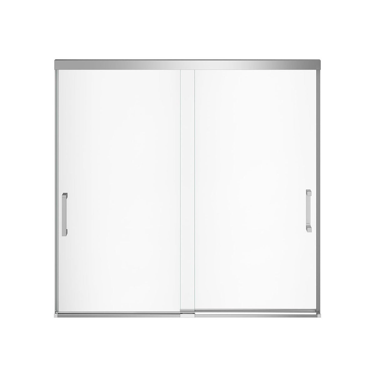 Maax Incognito 57 56-59 x 56 3/4 in 6mm Bypass Tub Door for Alcove Installation - image 3
