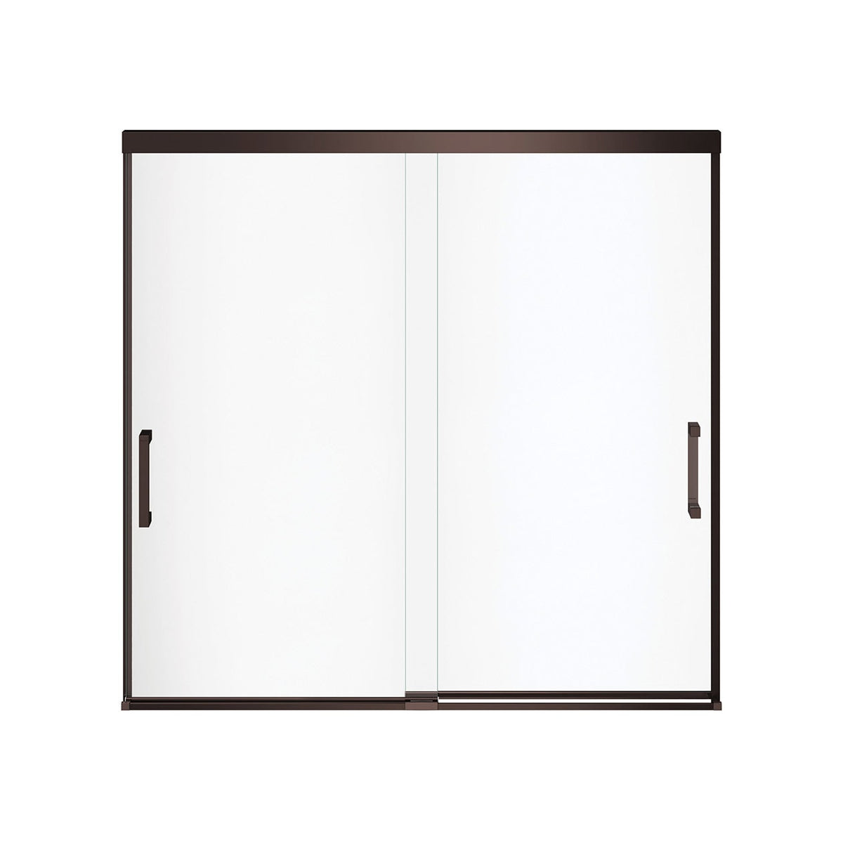 Maax Incognito 57 56-59 x 56 3/4 in 6mm Bypass Tub Door for Alcove Installation - image 8