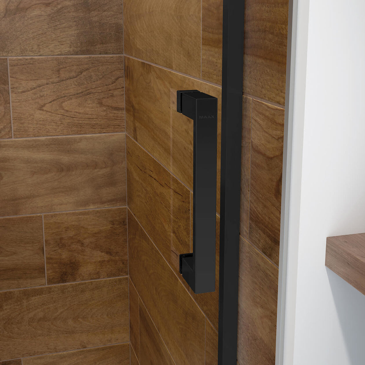 Maax Incognito 70 44-47 x 70 1/2 in 8mm Bypass Shower Door for Alcove Installation - image 14