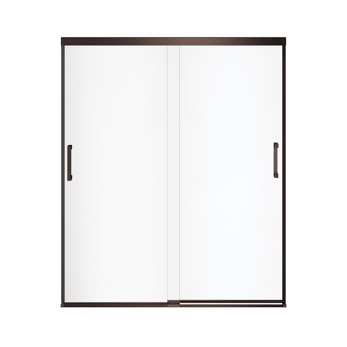 Maax Incognito 70 56-59 x 70 1/2 in 6mm Bypass Shower Door for Alcove Installation - image 8