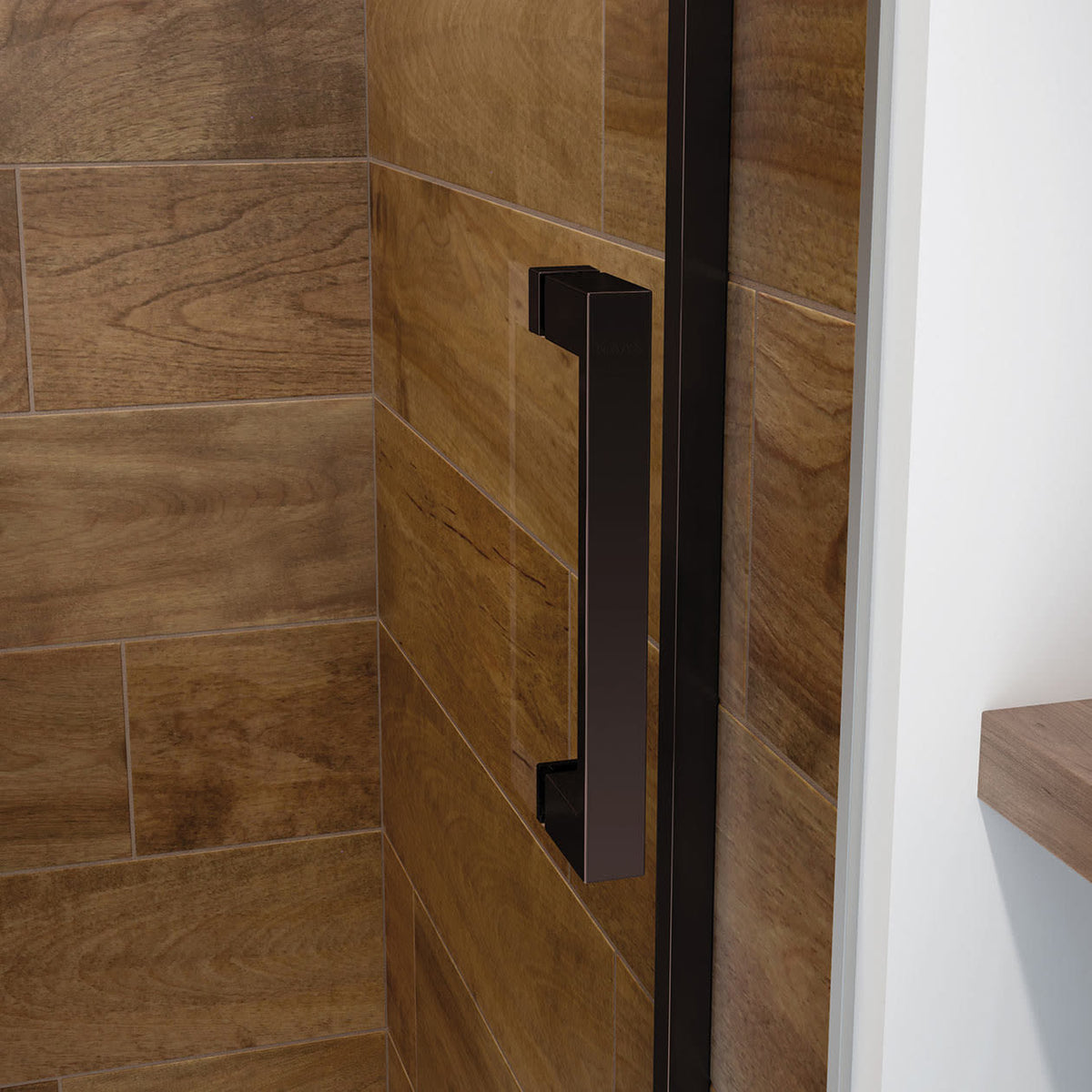 Maax Incognito 70 56-59 x 70 1/2 in 6mm Bypass Shower Door for Alcove Installation - image 9