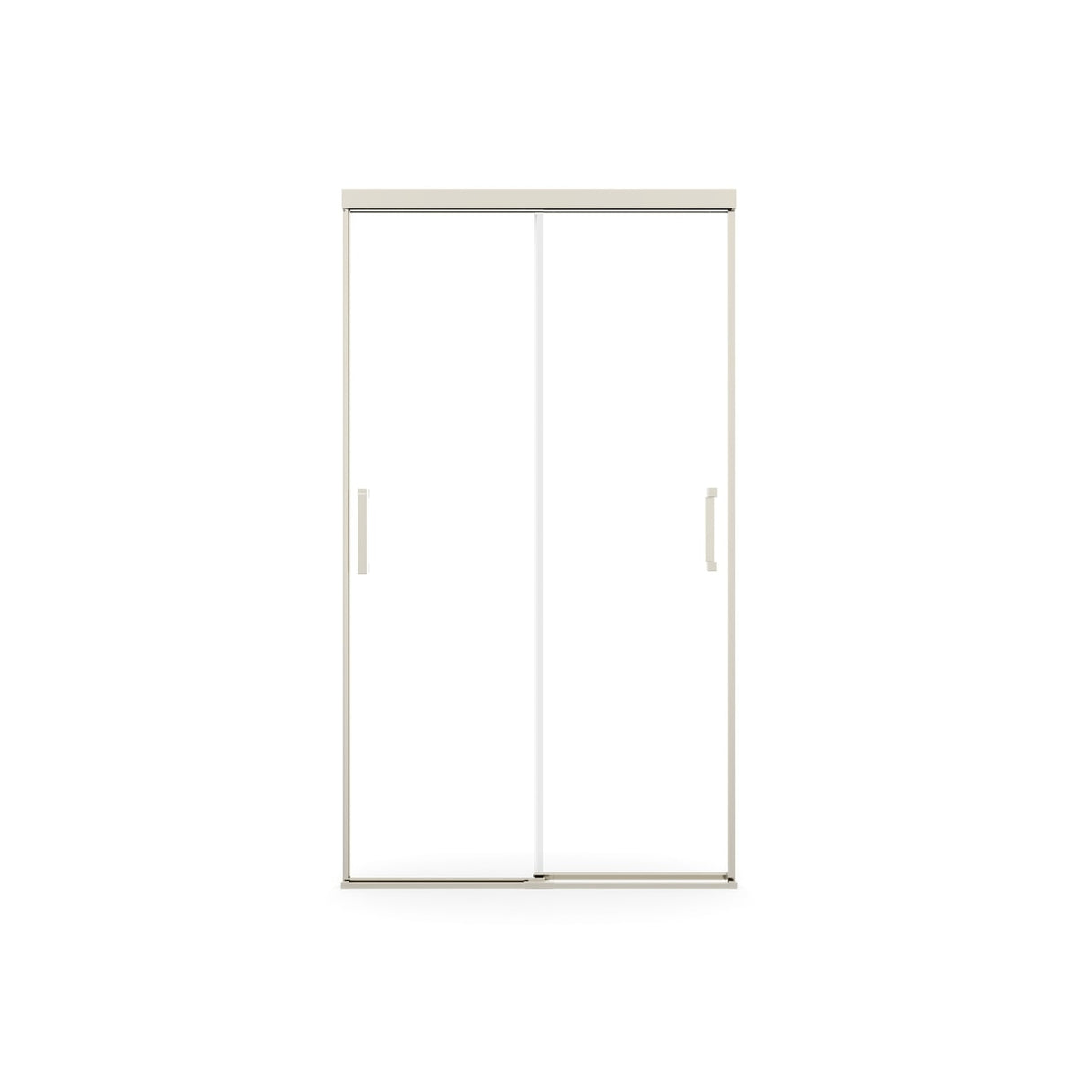 Maax Incognito 74 39-42 x 74 in 8mm Bypass Shower Door for Alcove Installation - image 5