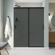 Maax Incognito 76 Smoke 56-59 x 76 in 8mm Bypass Shower Door for Alcove Installation