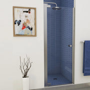 Maax Insight 28 ½-30 ½ x 67 in 6 mm Pivot Shower Door for Alcove Installation with Clear glass in Chrome