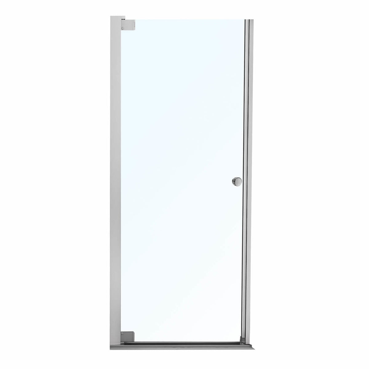 Maax Insight 28 ½-30 ½ x 67 in 6 mm Pivot Shower Door for Alcove Installation with Clear glass in Chrome - image 2