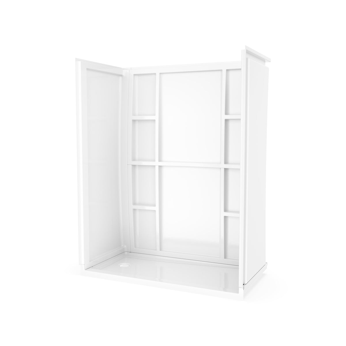Maax Interflo 6030 Acrylic Alcove Five-piece Shower in White - image 3