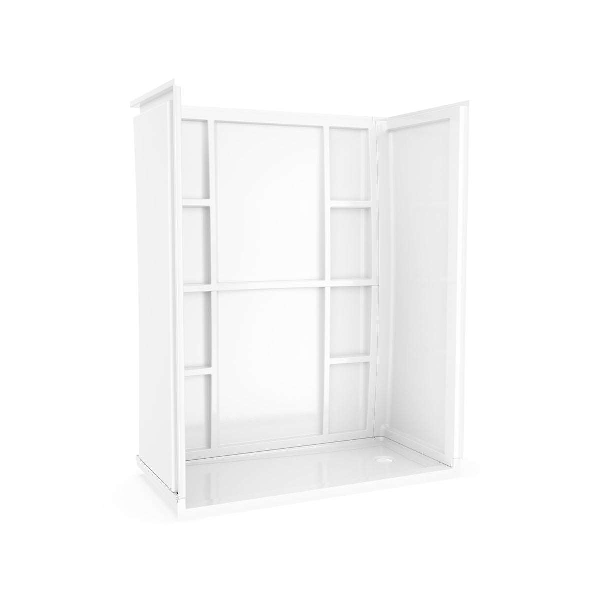 Maax Interflo 6030 Acrylic Alcove Five-piece Shower in White - image 8