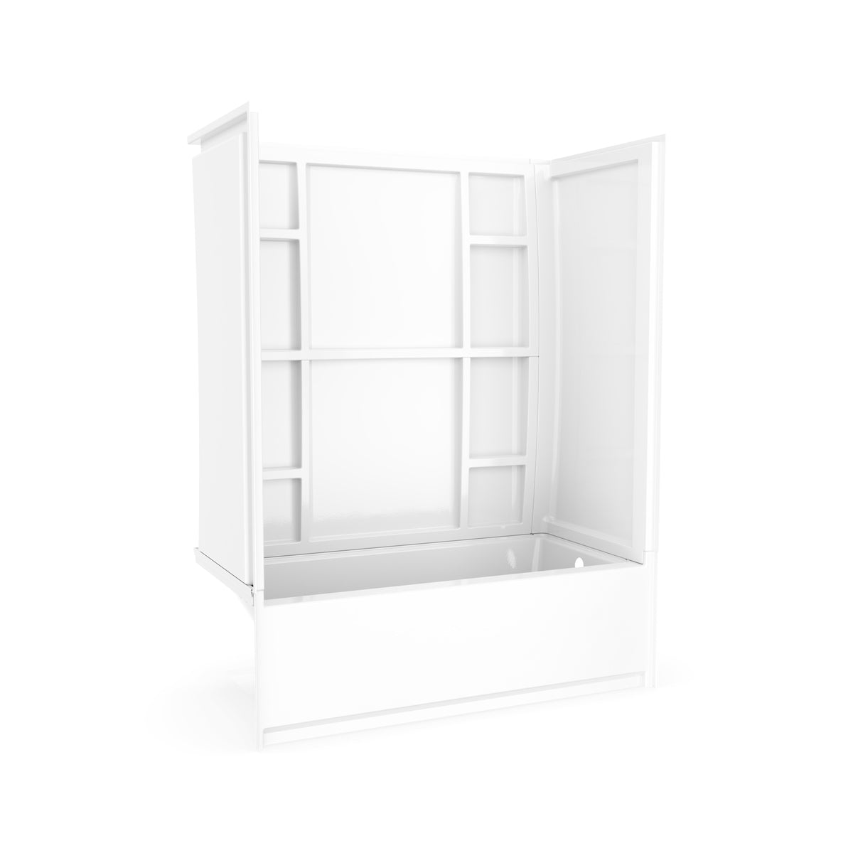 Maax Interflo 6030 Acrylic Alcove Five-piece Tub Shower in White - image 8