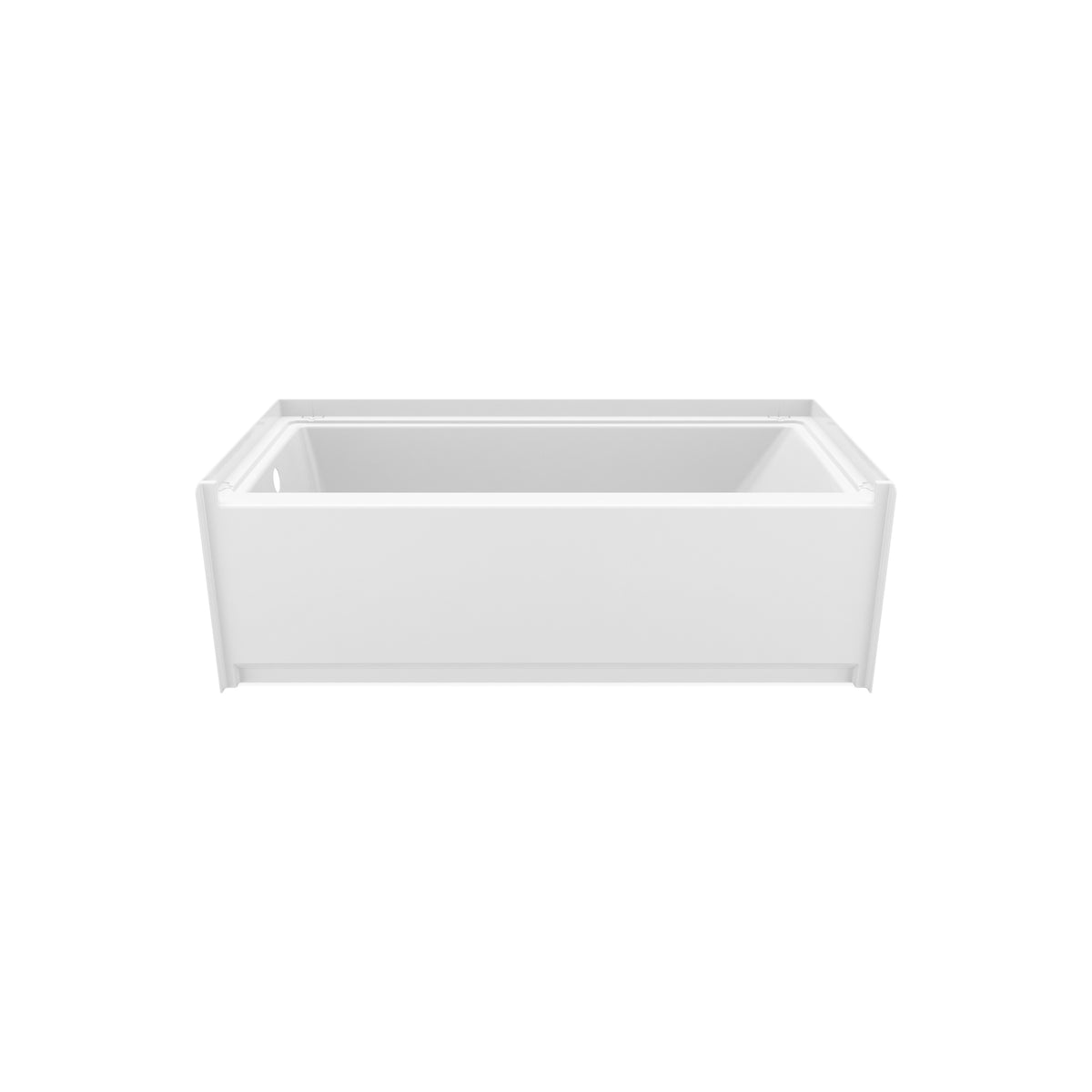 Maax Interflo 6030 IFS Acrylic Alcove Bathtub in White - image 2