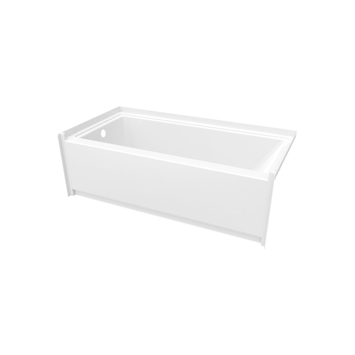 Maax Interflo 6030 IFS Acrylic Alcove Bathtub in White - image 3