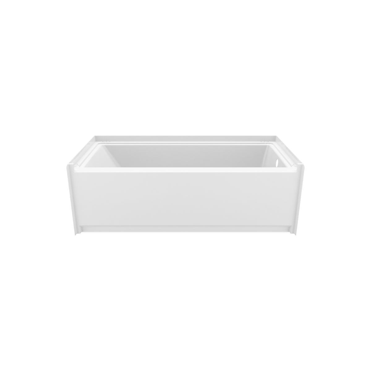 Maax Interflo 6030 IFS Acrylic Alcove Bathtub in White - image 7