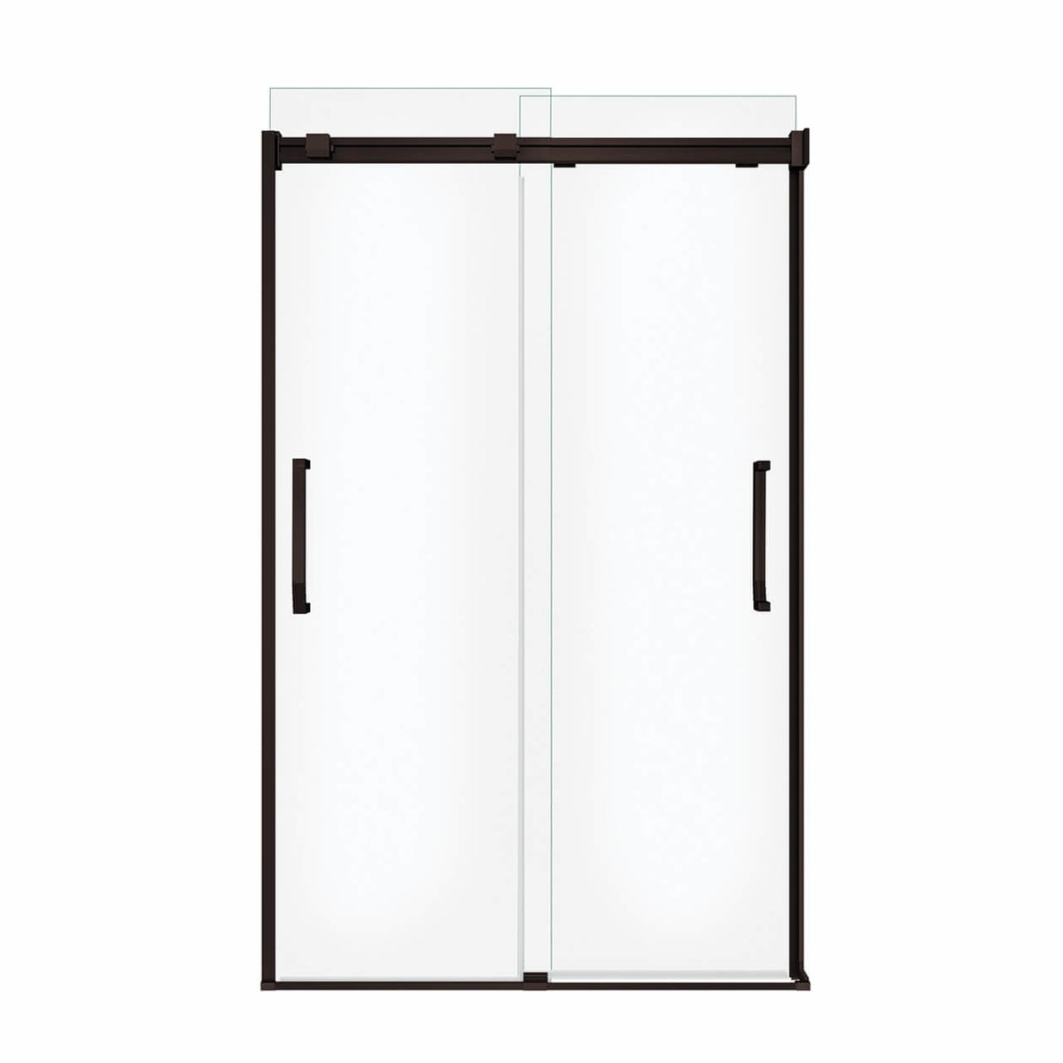 Maax Inverto 43-47 x 70 ½-74 in 8mm Bypass Shower Door for Alcove Installation - image 4