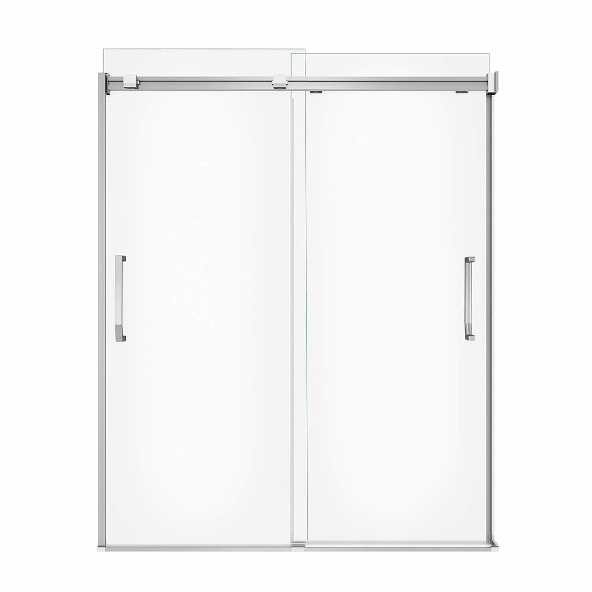 Maax Inverto 56-59 x 70 ½-74 in 8mm Bypass Shower Door for Alcove Installation - image 2