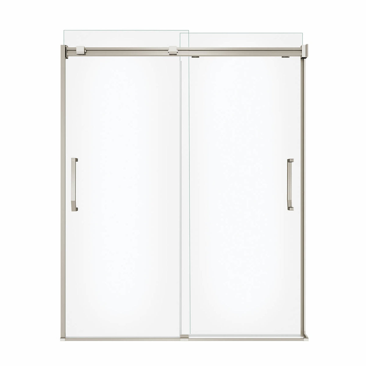 Maax Inverto 56-59 x 70 ½-74 in 8mm Bypass Shower Door for Alcove Installation - image 6