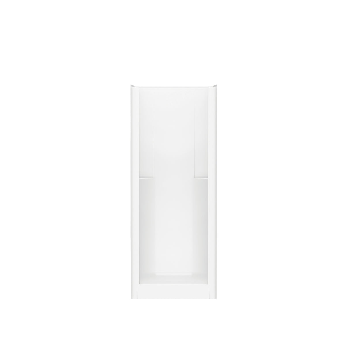 Maax Jasmin Sleek 30 x 32 AcrylX Alcove Center Drain One-Piece Shower in White - image 2