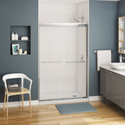 Maax Kameleon SC 40-44 x 71 in 6 mm Bypass Shower Door for Alcove Installation with Clear glass in Chrome