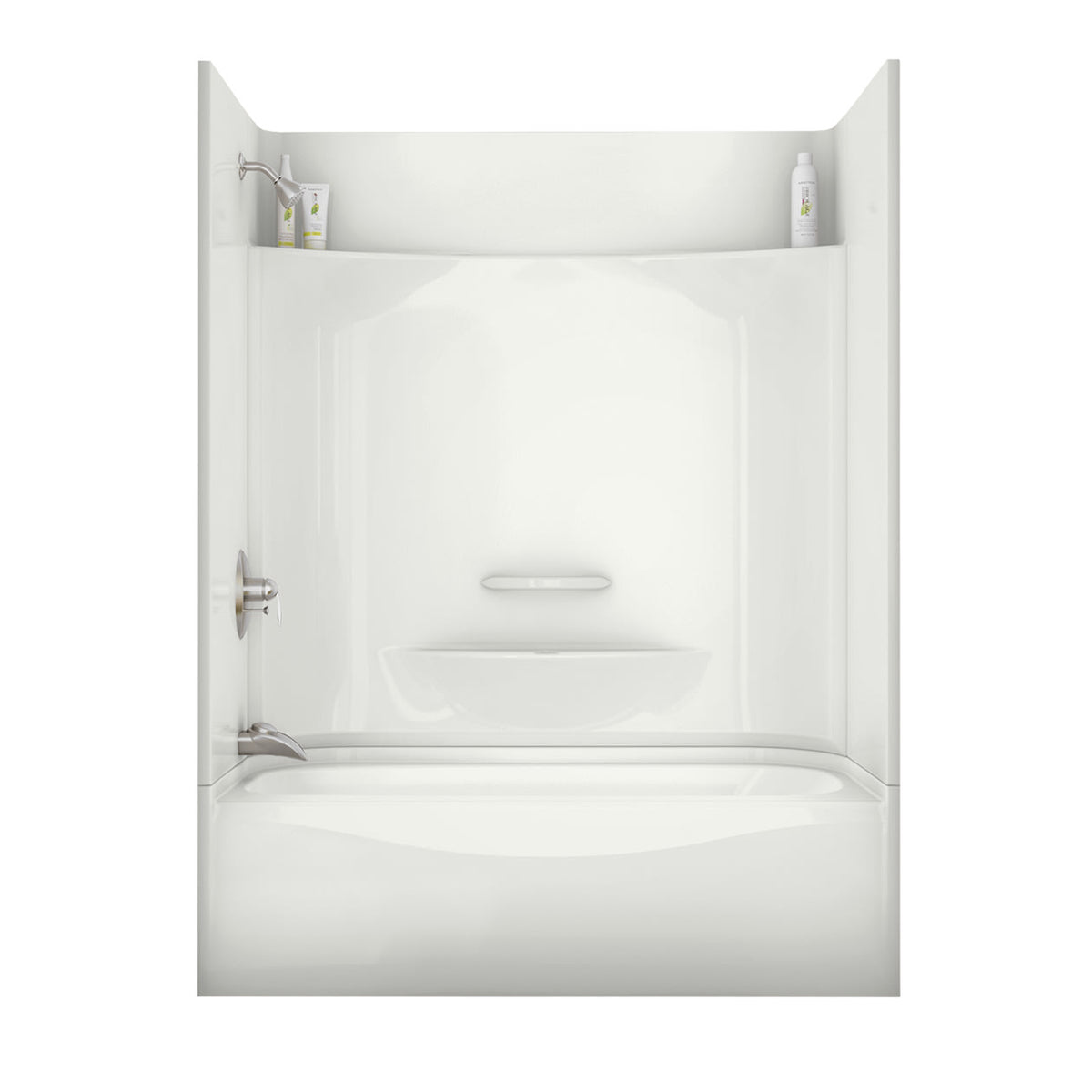 Maax KDTS 3060 AcrylX Alcove Four-Piece Tub Shower in White - image 3