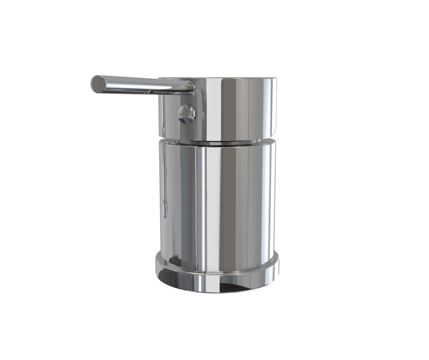 Keros Deckmounted Tub Faucet with Handshower in Chrome - Plumbing Market