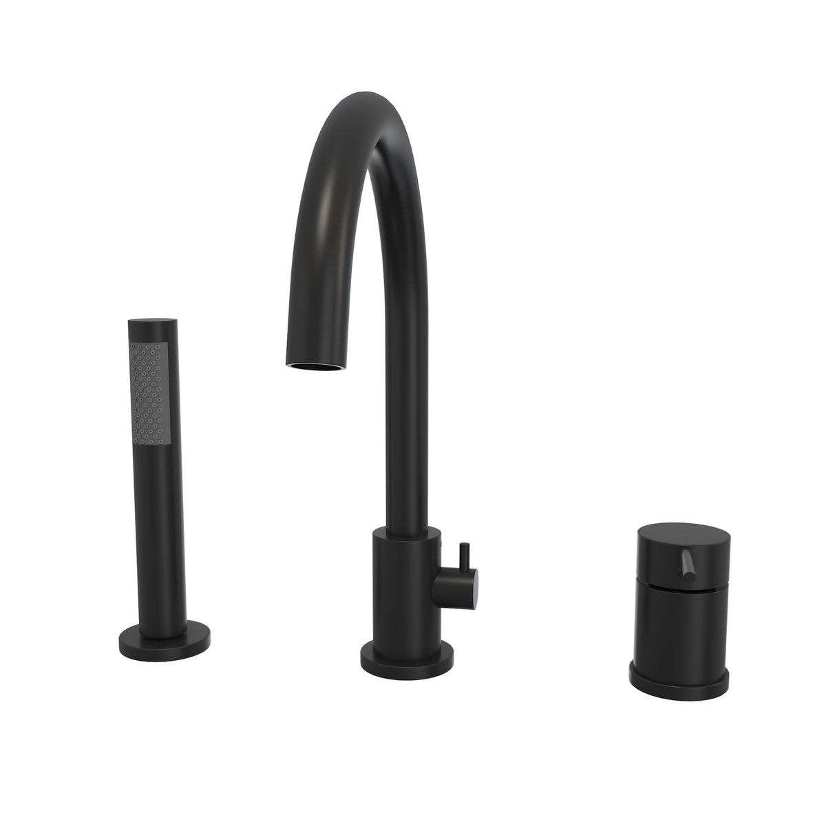 Maax Keros Deckmounted Tub Faucet with Handshower - image 6