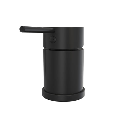 Keros Deckmounted Tub Faucet with Handshower in Matte Black - Plumbing Market