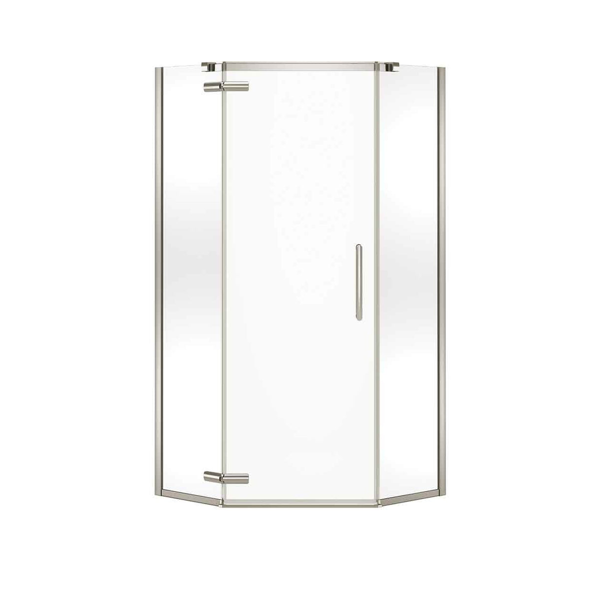 Maax Link Curve Neo-angle 38 x 38 x 75 in 8mm Pivot Shower Door for Corner Installation - image 7