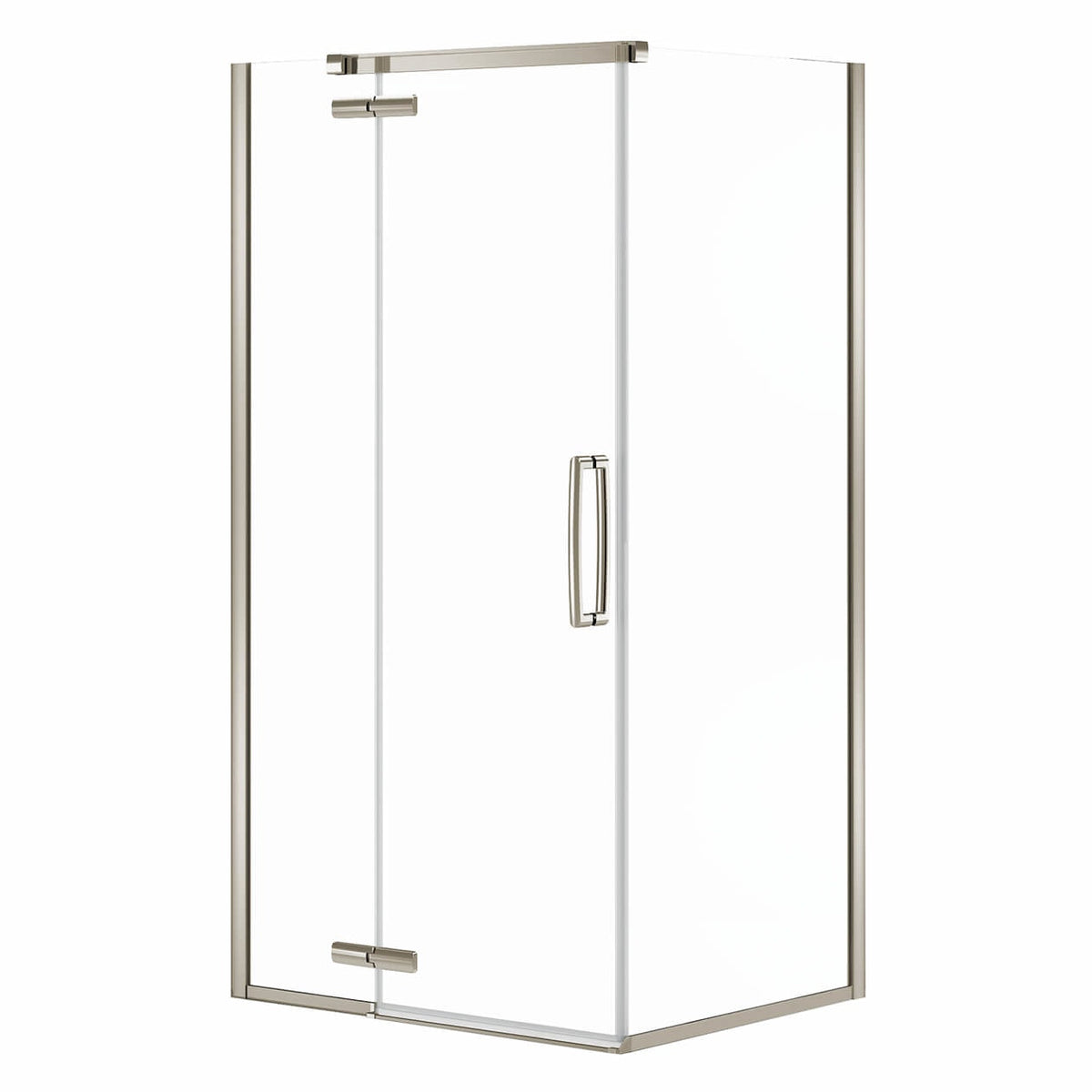 Maax Link Curve Rectangular 42 x 34 x 75 in 8mm Pivot Shower Door for Corner Installation - image 7