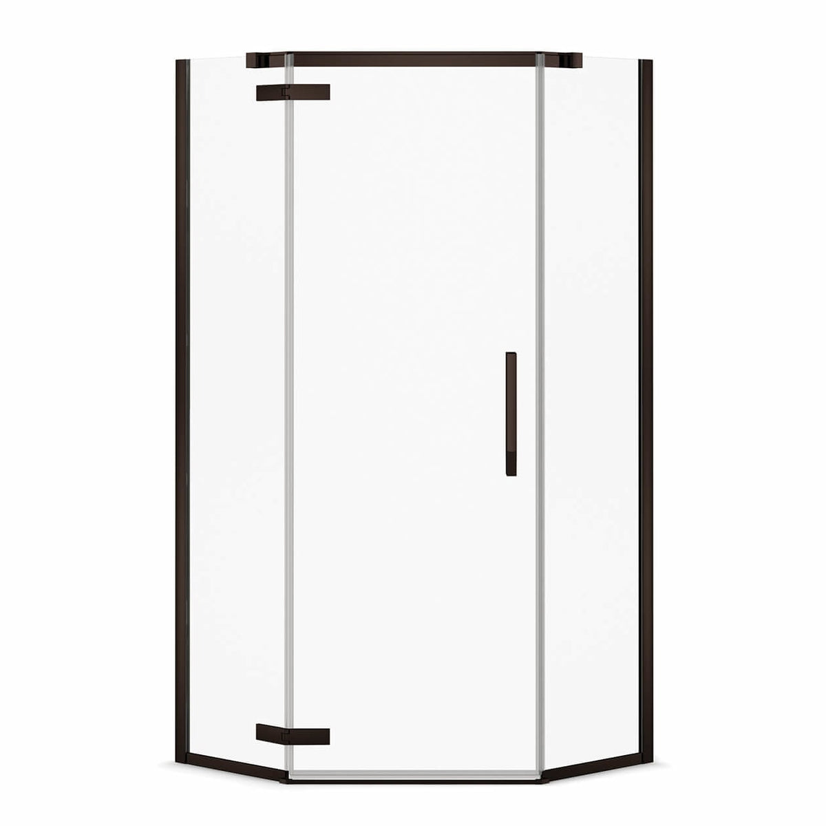 Maax Link Neo-angle 38 x 38 x 75 in 8mm Pivot Shower Door for Corner Installation - image 5