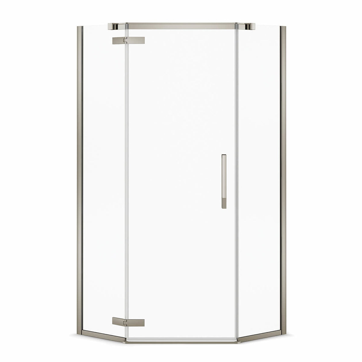 Maax Link Neo-angle 40 x 40 x 75 in 8mm Pivot Shower Door for Corner Installation - image 7