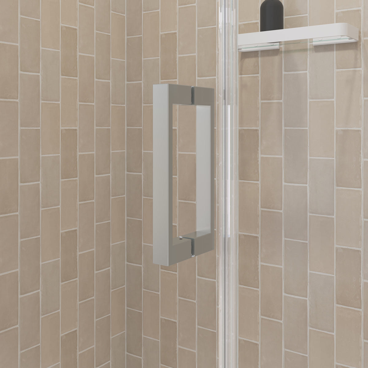 Maax Manhattan 29-31 x 68 in 6 mm Pivot Shower Door for Alcove Installation with Clear glass & Square Handle - image 12