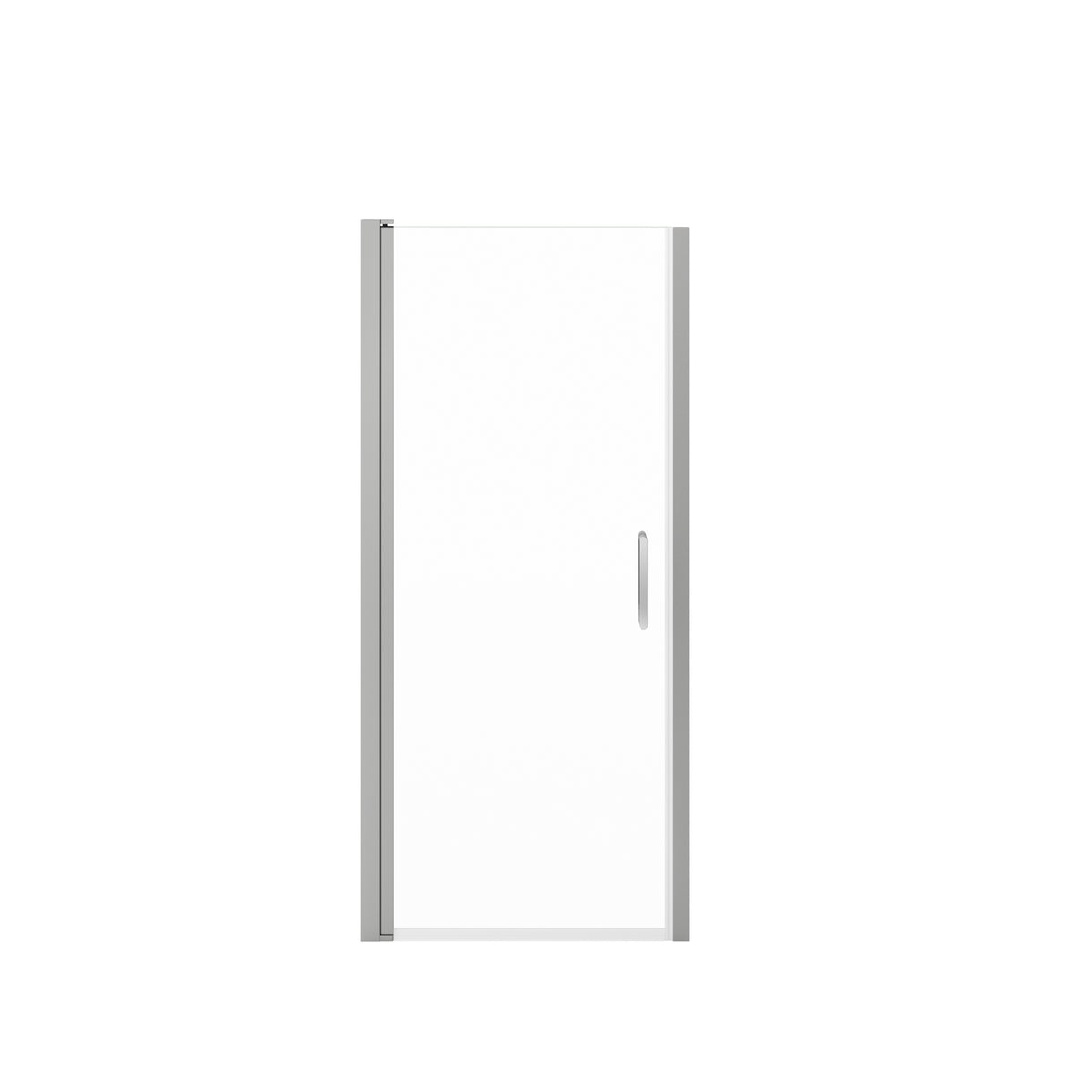 Maax Manhattan 29-31 x 68 in 6 mm Pivot Shower Door for Alcove Installation with Clear glass & Square Handle - image 2