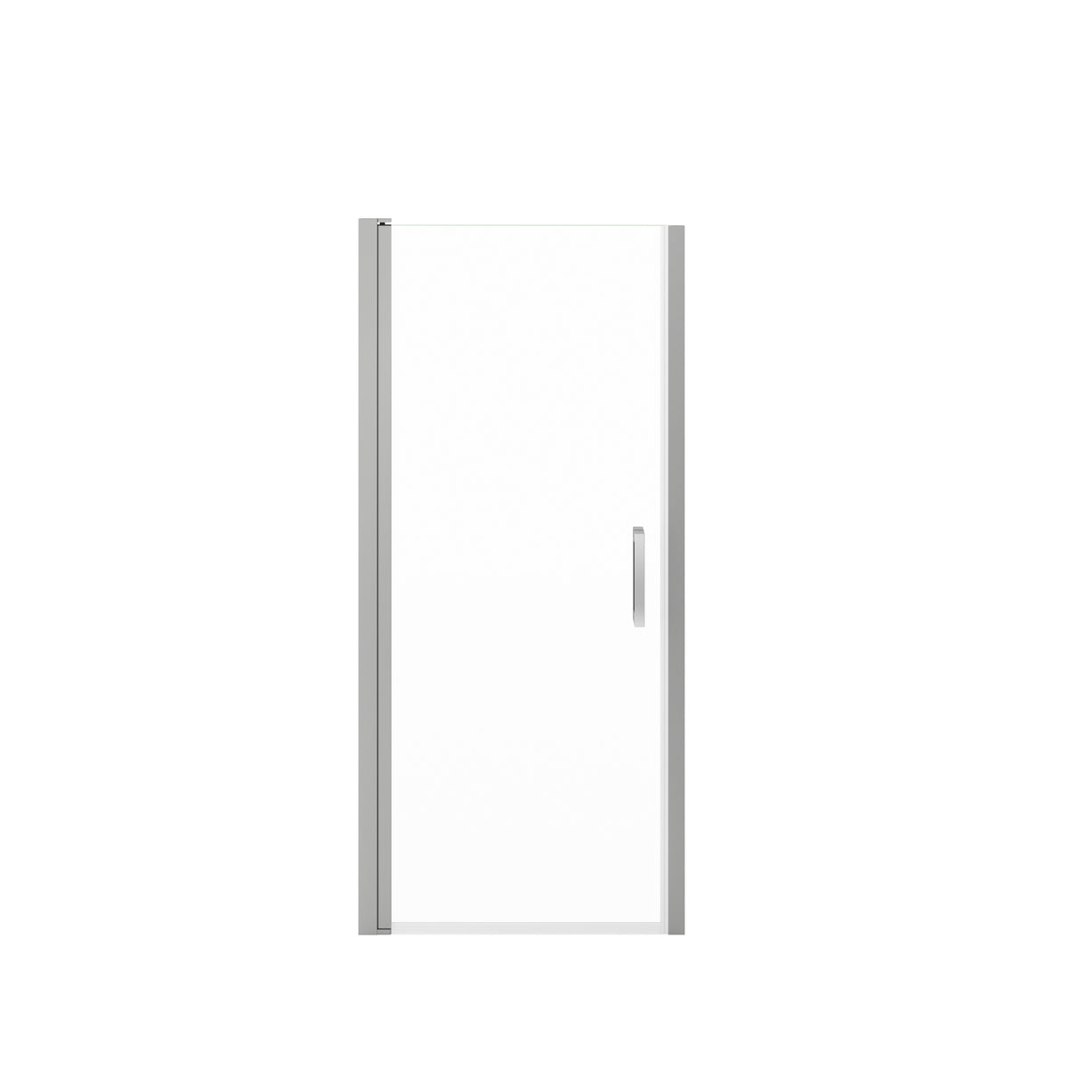 Maax Manhattan 29-31 x 68 in 6 mm Pivot Shower Door for Alcove Installation with Clear glass & Square Handle - image 5