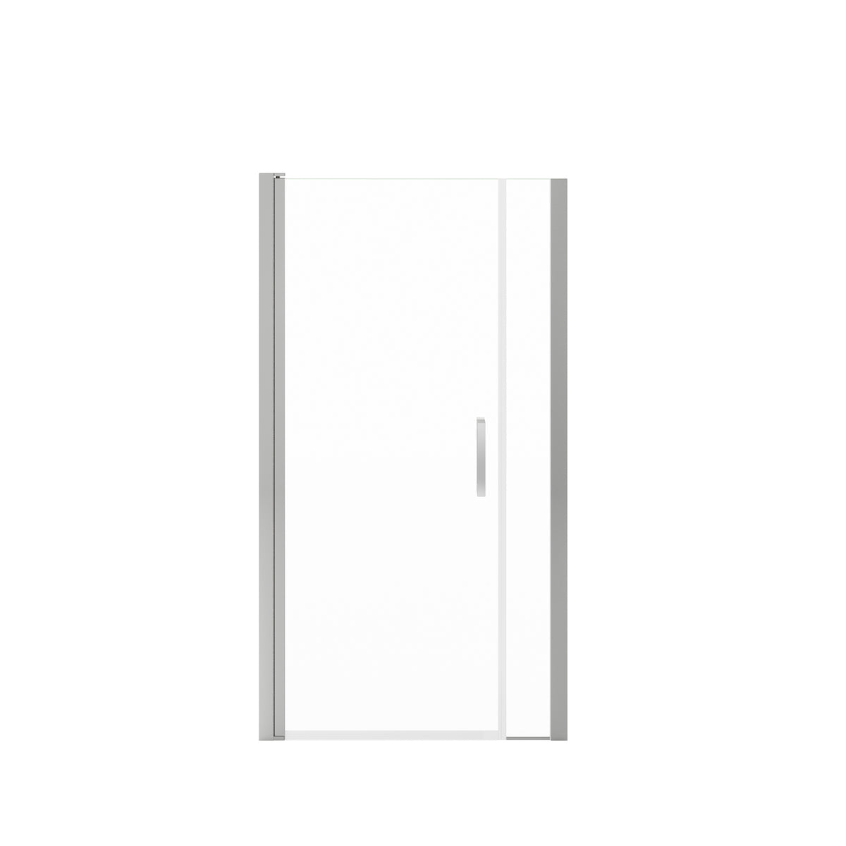 Maax Manhattan 39-41 x 68 in 6 mm Pivot Shower Door for Alcove Installation with Clear glass & Square Handle - image 5