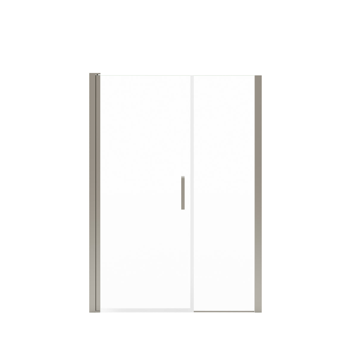 Maax Manhattan 47-49 x 68 in 6 mm Pivot Shower Door for Alcove Installation with Clear glass & Round Handle - image 11