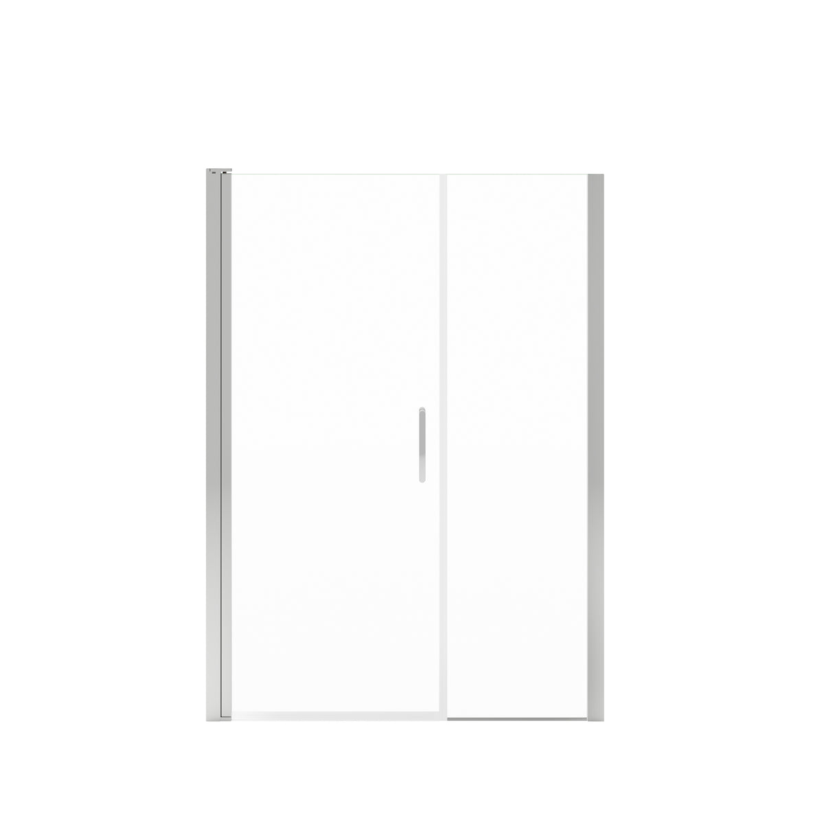 Maax Manhattan 51-53 x 68 in 6 mm Pivot Shower Door for Alcove Installation with Clear glass & Square Handle - image 18
