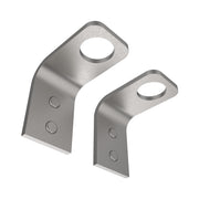 Maax Manhattan Bottle Holder - Pack of 2 in Brushed Chrome