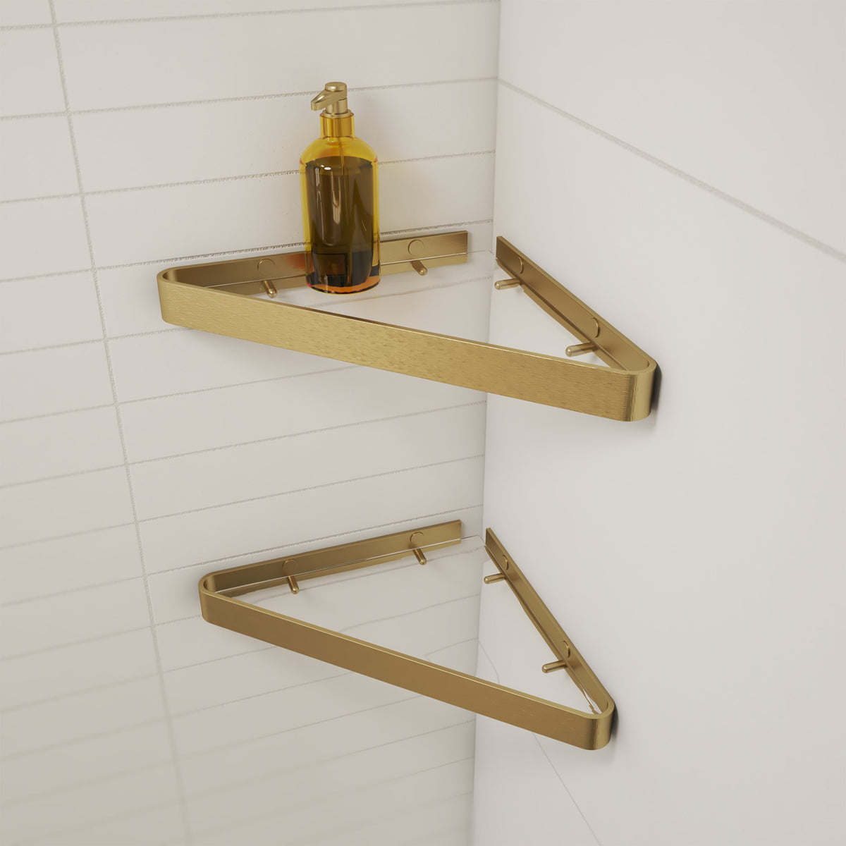 Maax Manhattan Corner Shelf with Glass - image 12