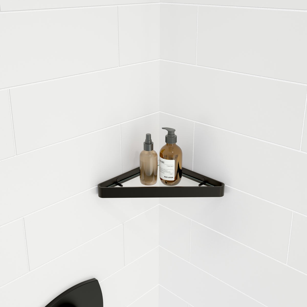 Maax Manhattan Corner Shelf with Glass - image 16