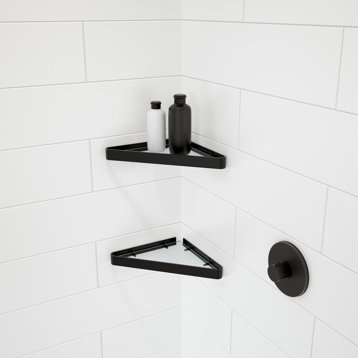 Maax Manhattan Corner Shelf with Glass - image 20