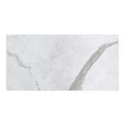 Maax Manhattan Glue-up Wall Tiles 15 3/4 x 31 1/2 in in a Smooth Marble Glacier Finish