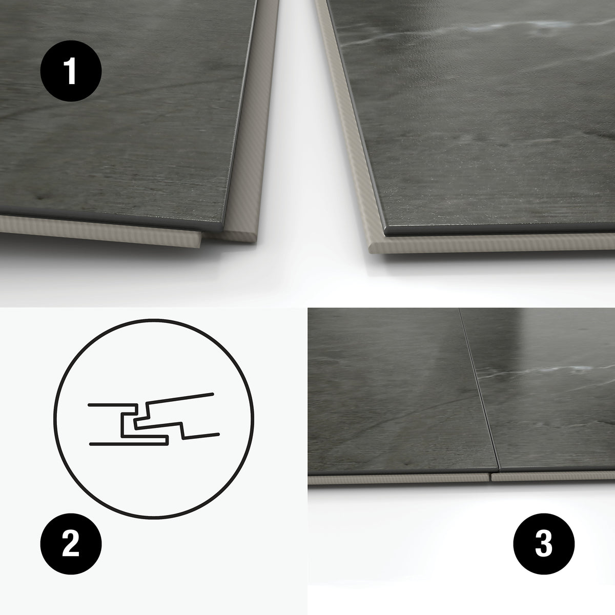 Maax Manhattan Glue-up Wall Tiles 15 3/4 x 31 1/2 in in a Smooth Marble Glacier Finish - image 4