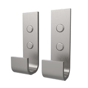 Maax Manhattan Hook - Pack of 2 in Brushed Chrome