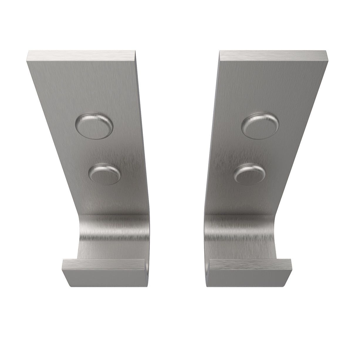 Maax Manhattan Hook - Pack of 2 in Brushed Chrome - image 4