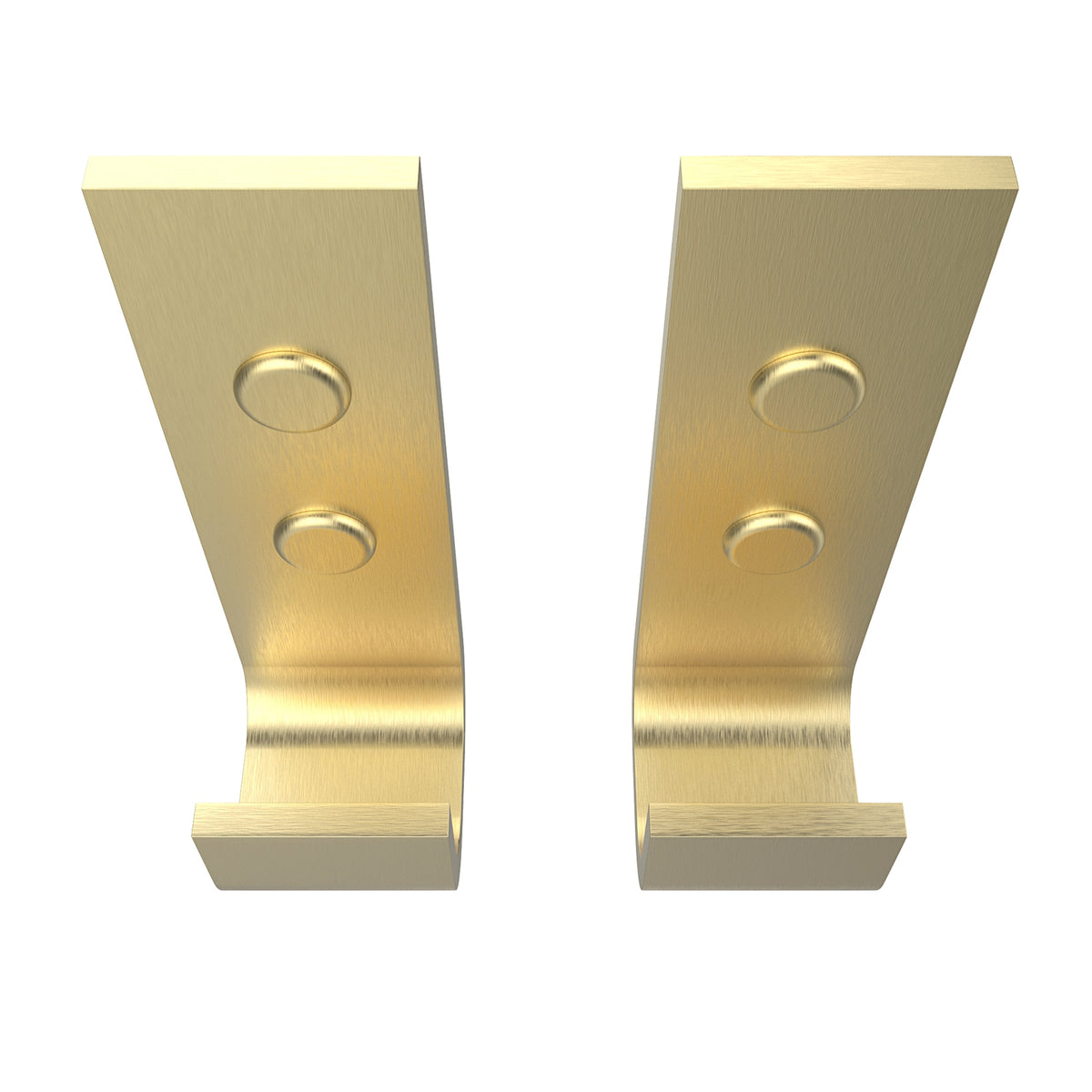 Maax Manhattan Hook - Pack of 2 in Brushed Chrome - image 9