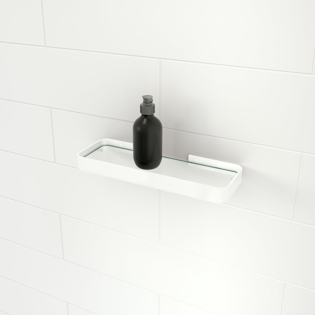 Maax Manhattan Rectangular Shelf with Glass - image 7