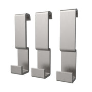 Maax Manhattan Small Hooks - Pack of 3 in Brushed Chrome